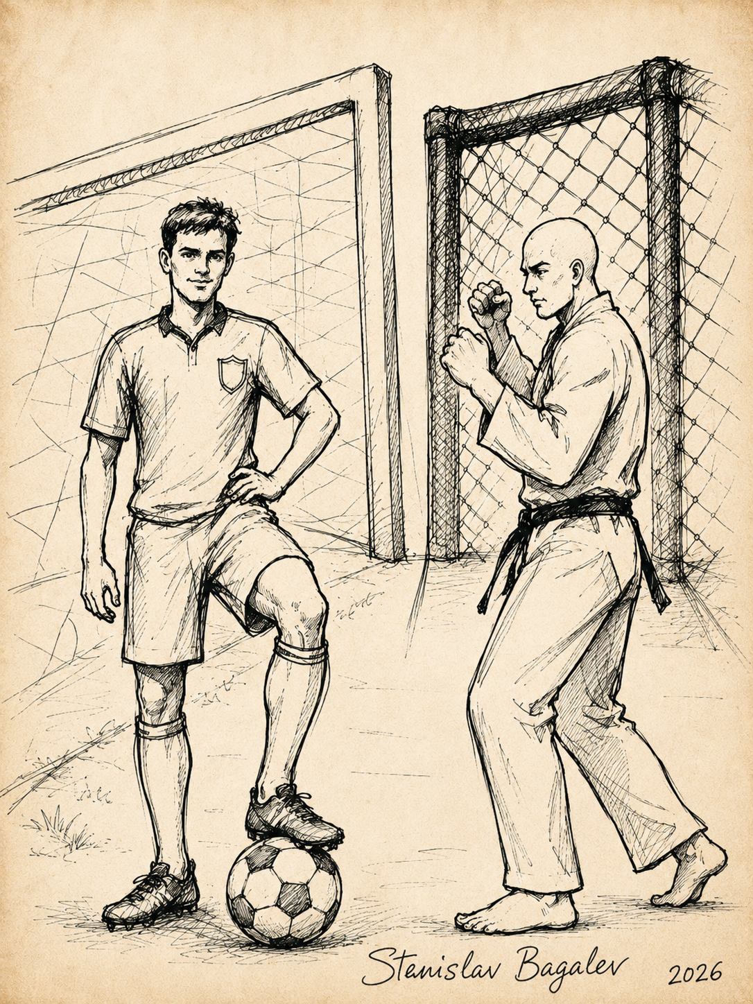 Football and the Martial Arts
